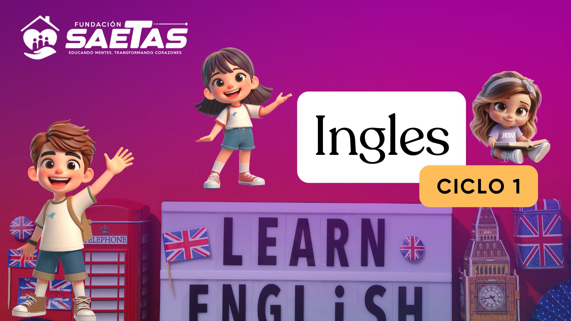Ingles – Primer Ciclo ( 5° Básico a 8°)